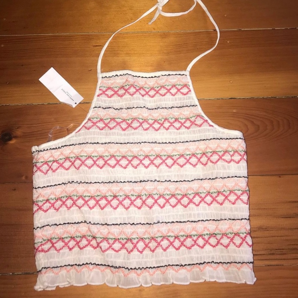 American Eagle Halter Crop Top